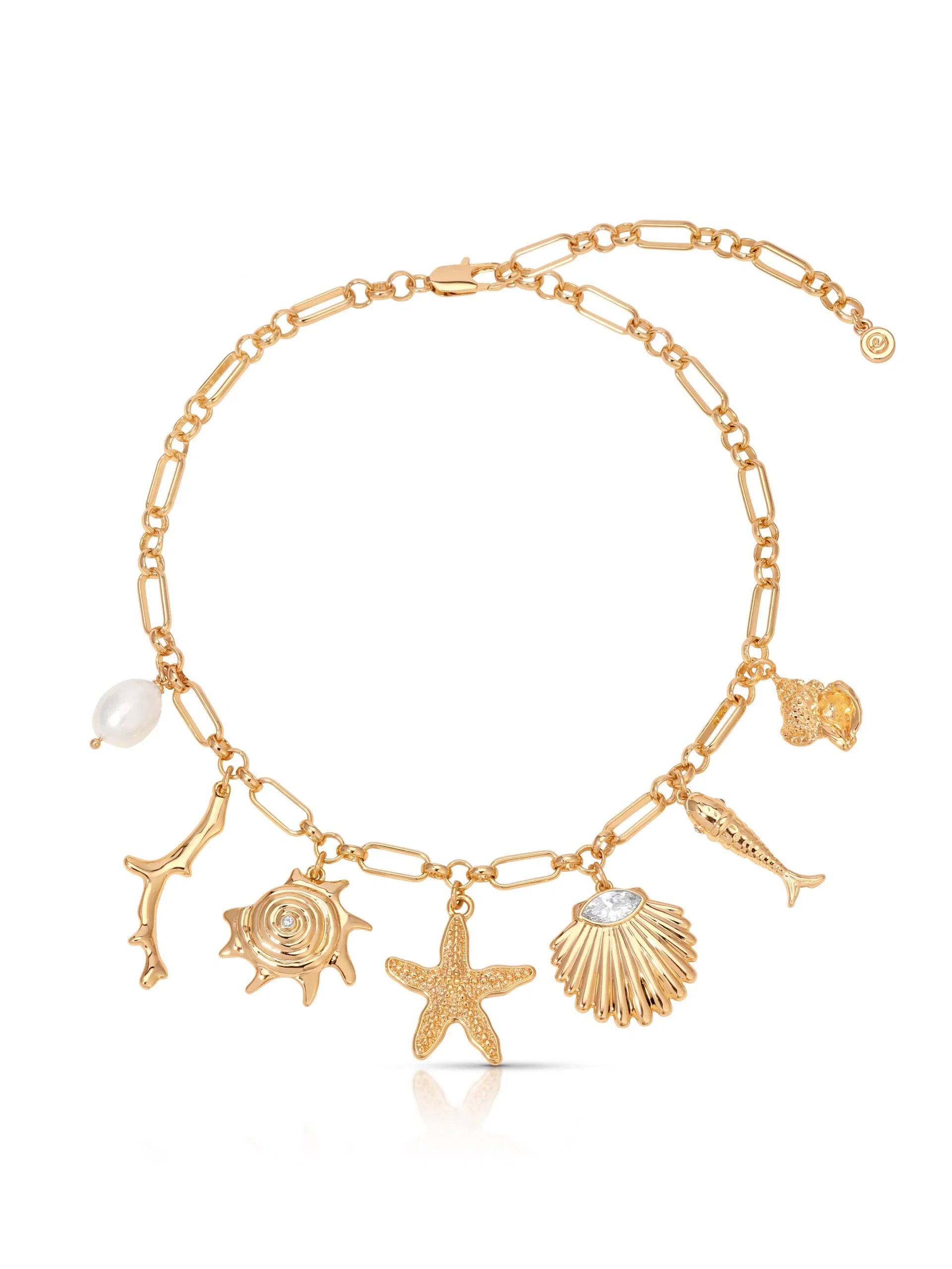 Oceanic Dreams Charm Necklace
