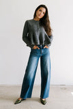 Ally Peplum Sweater FINAL SALE