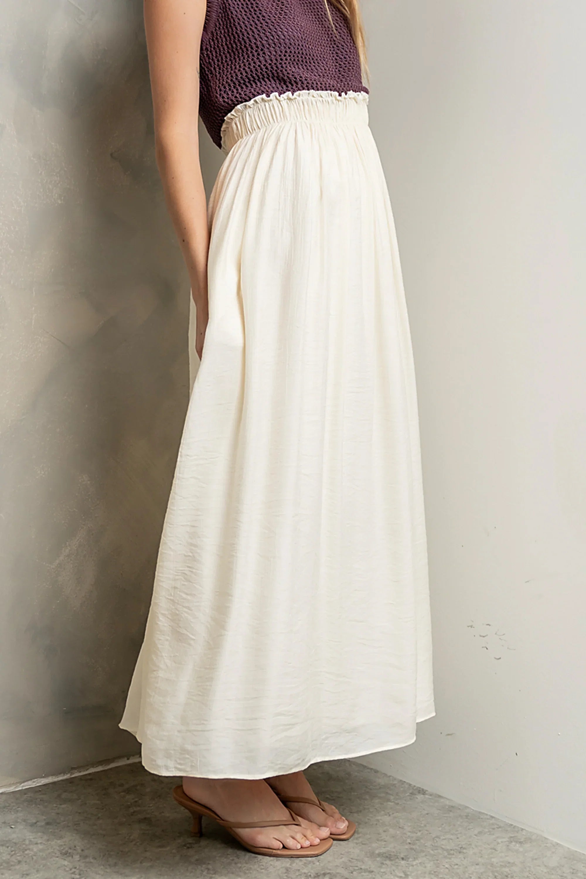 Serafina Maxi Dress in Plum