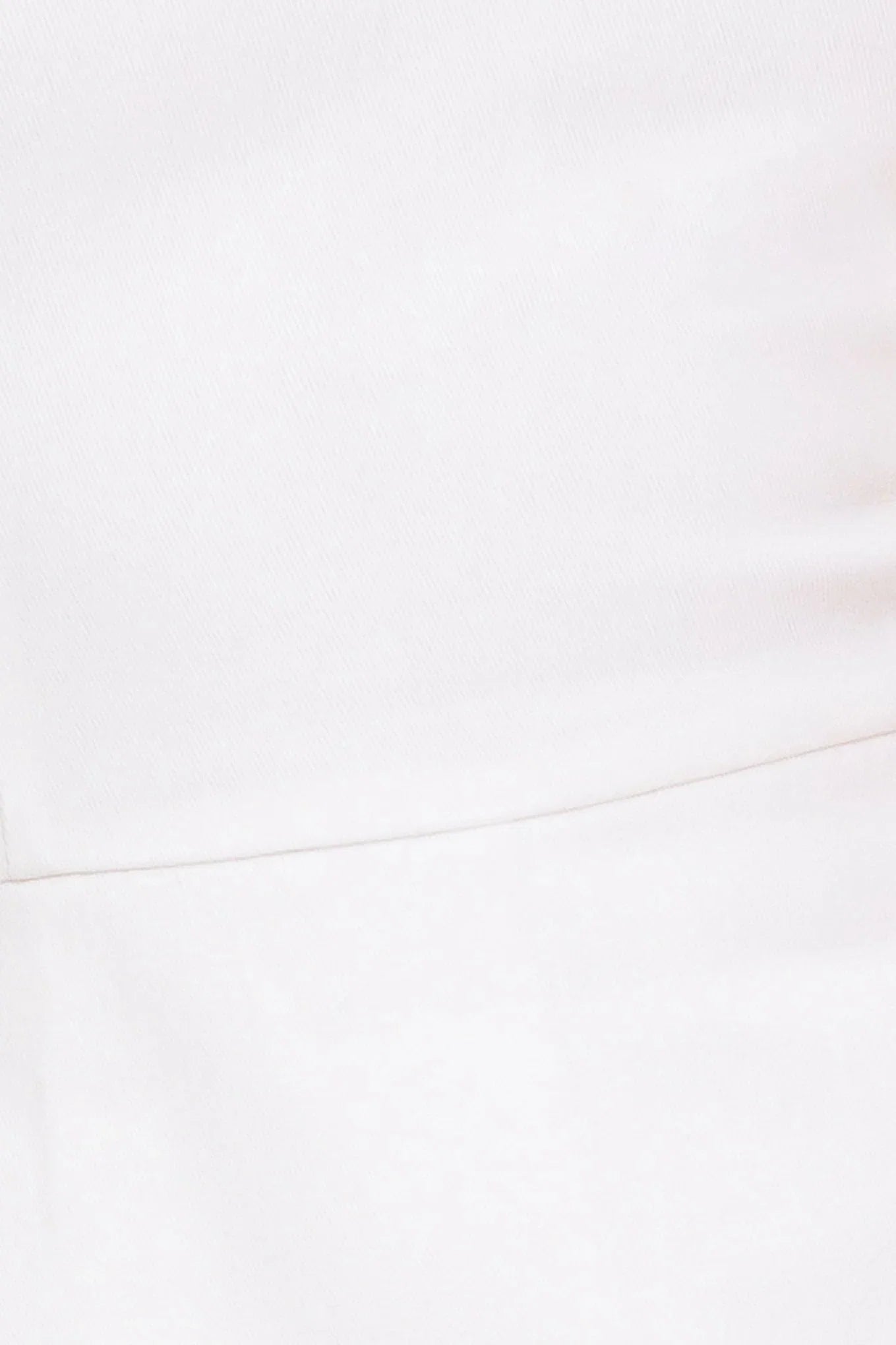 EXPLORING NEW CITIES WHITE DENIM RUFFLE SKORT ROMPER