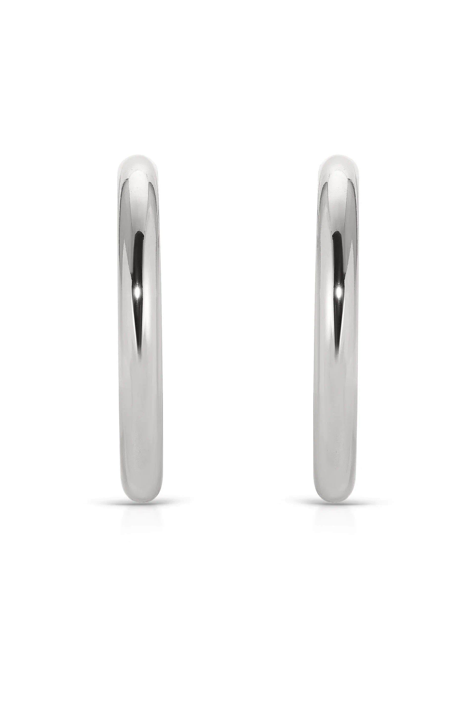 Large Thick Classic Hoops