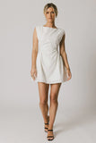 Jemma Mini Dress in White
