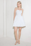 PURE ROMANCE MINI DRESS WHITE