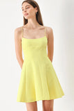 FRESH LINE YELLOW CAMI DRESS