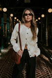 Debbie Ribbed Sweater in Ivory FINAL SALE