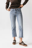 Markel Cropped Straight Leg Jeans