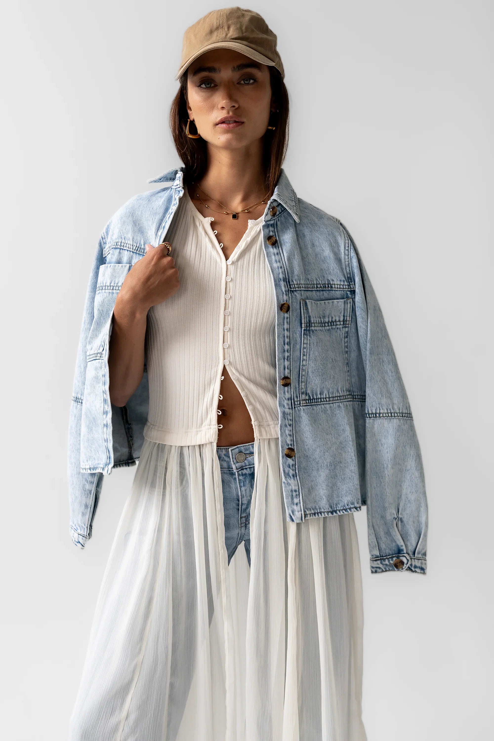 Gloria Sheer Duster FINAL SALE