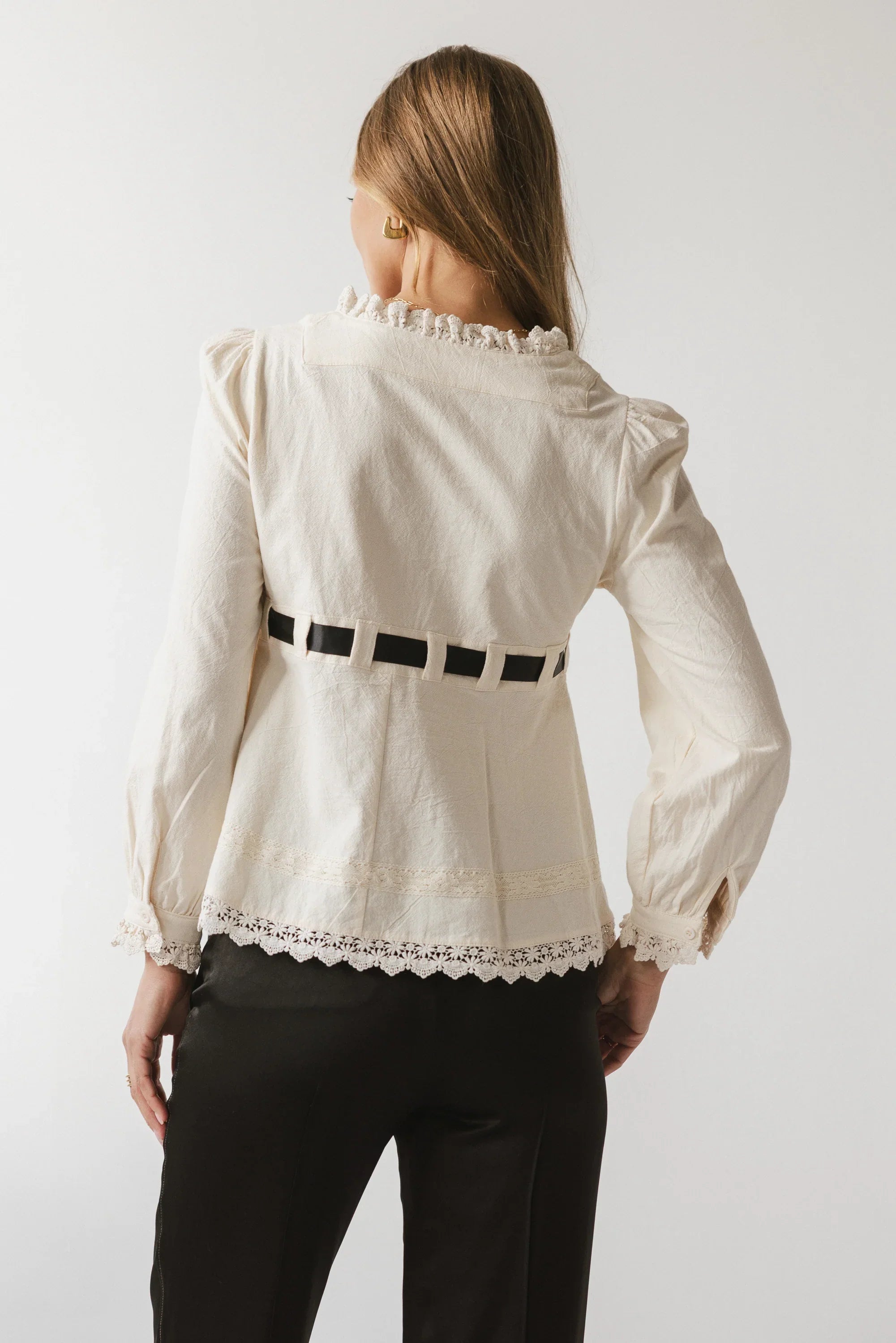 Rory Crochet Blouse FINAL SALE