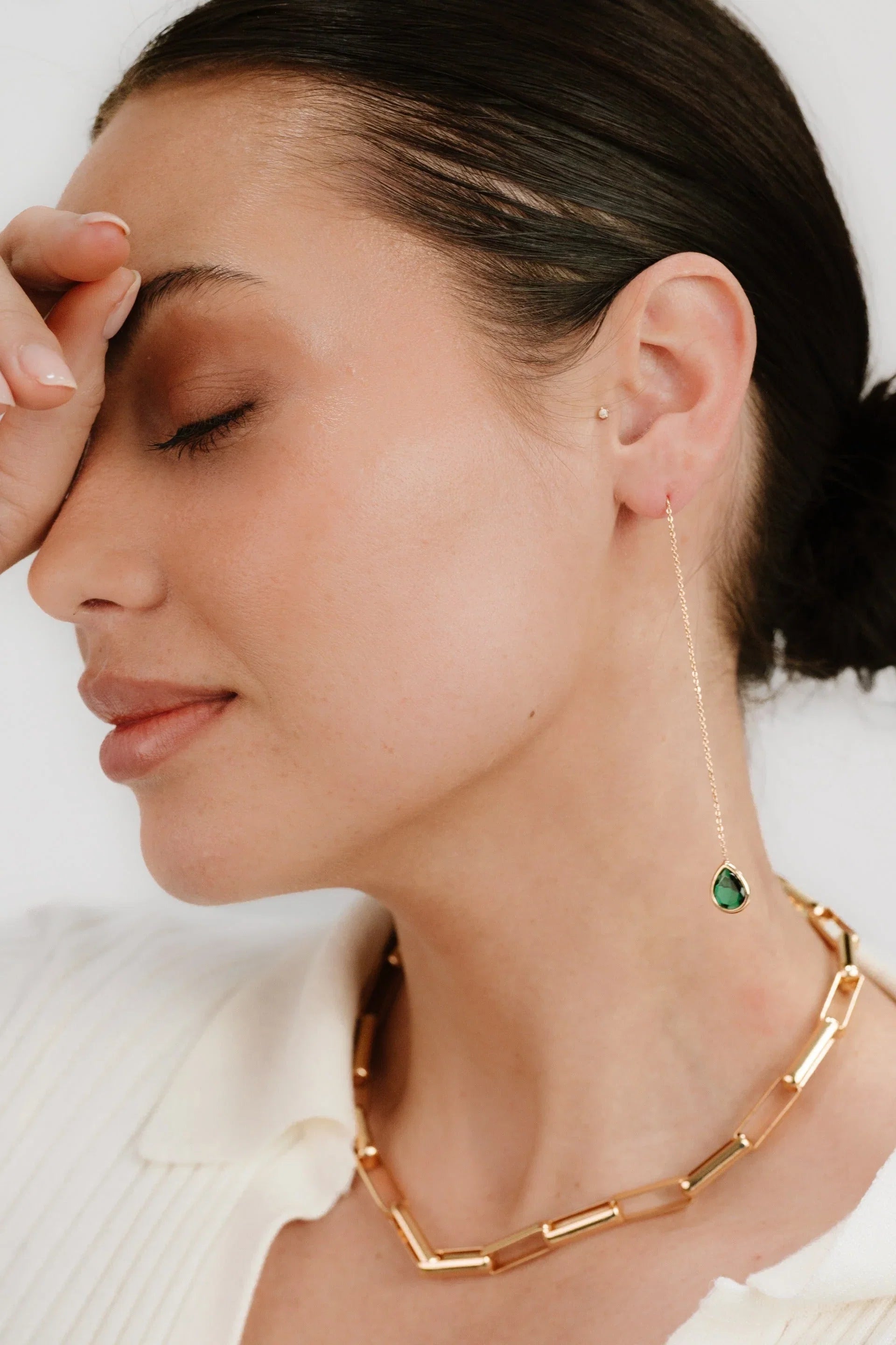 Rectangular Link Necklace
