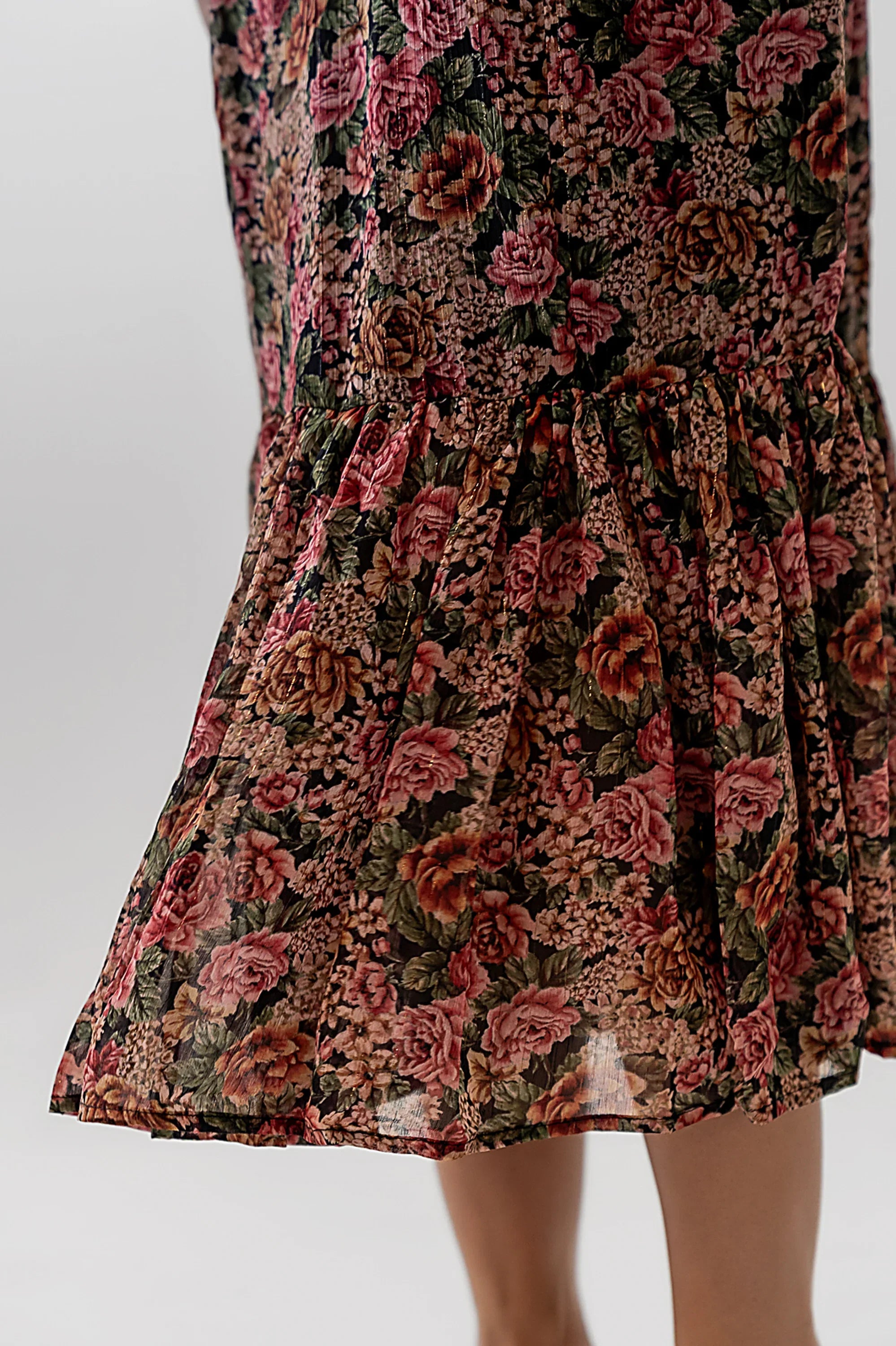 Jennie Floral Midi Dress FINAL SALE