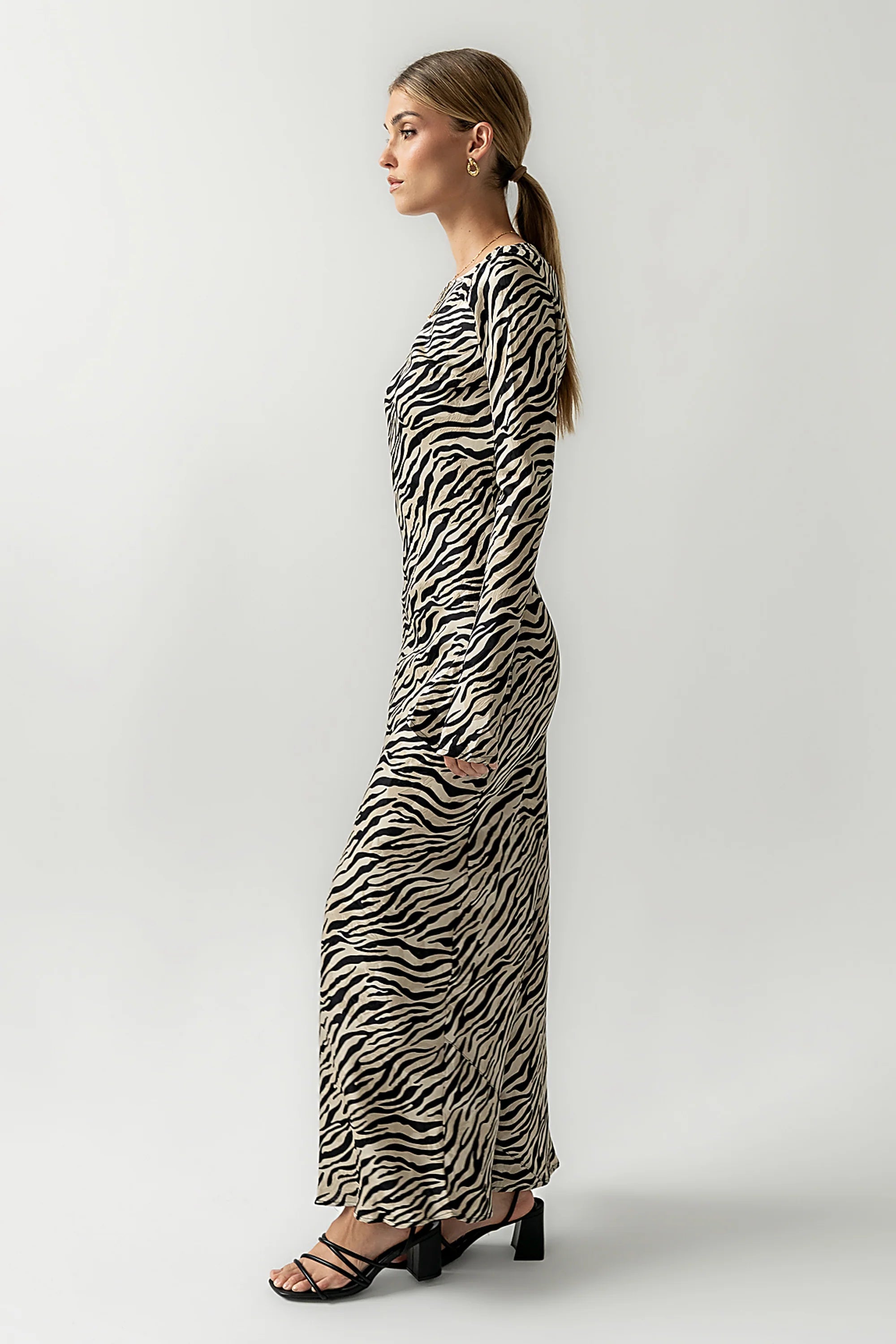 Melody Zebra Ultra Maxi Dress FINAL SALE