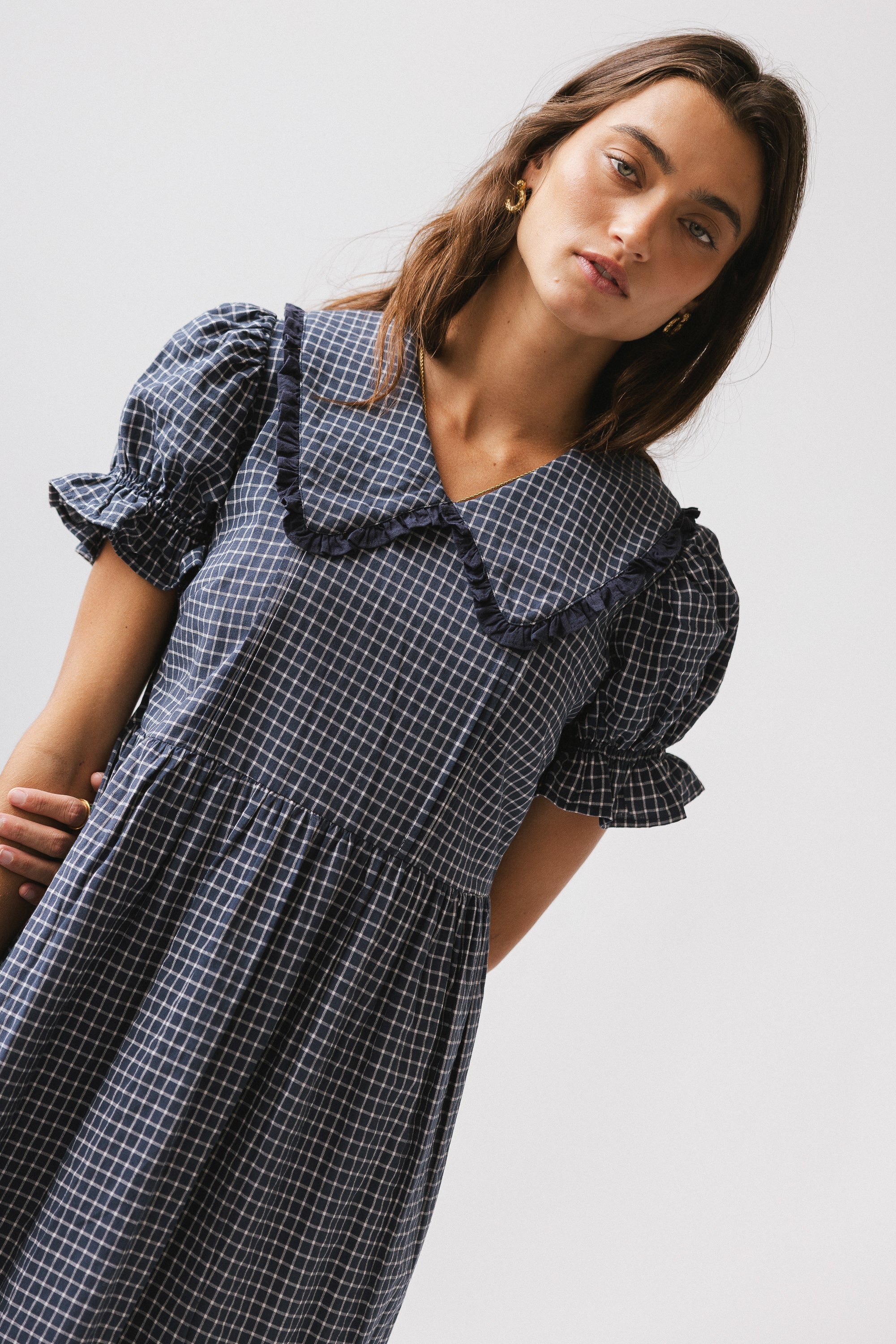 Sammie Plaid Midi Dress