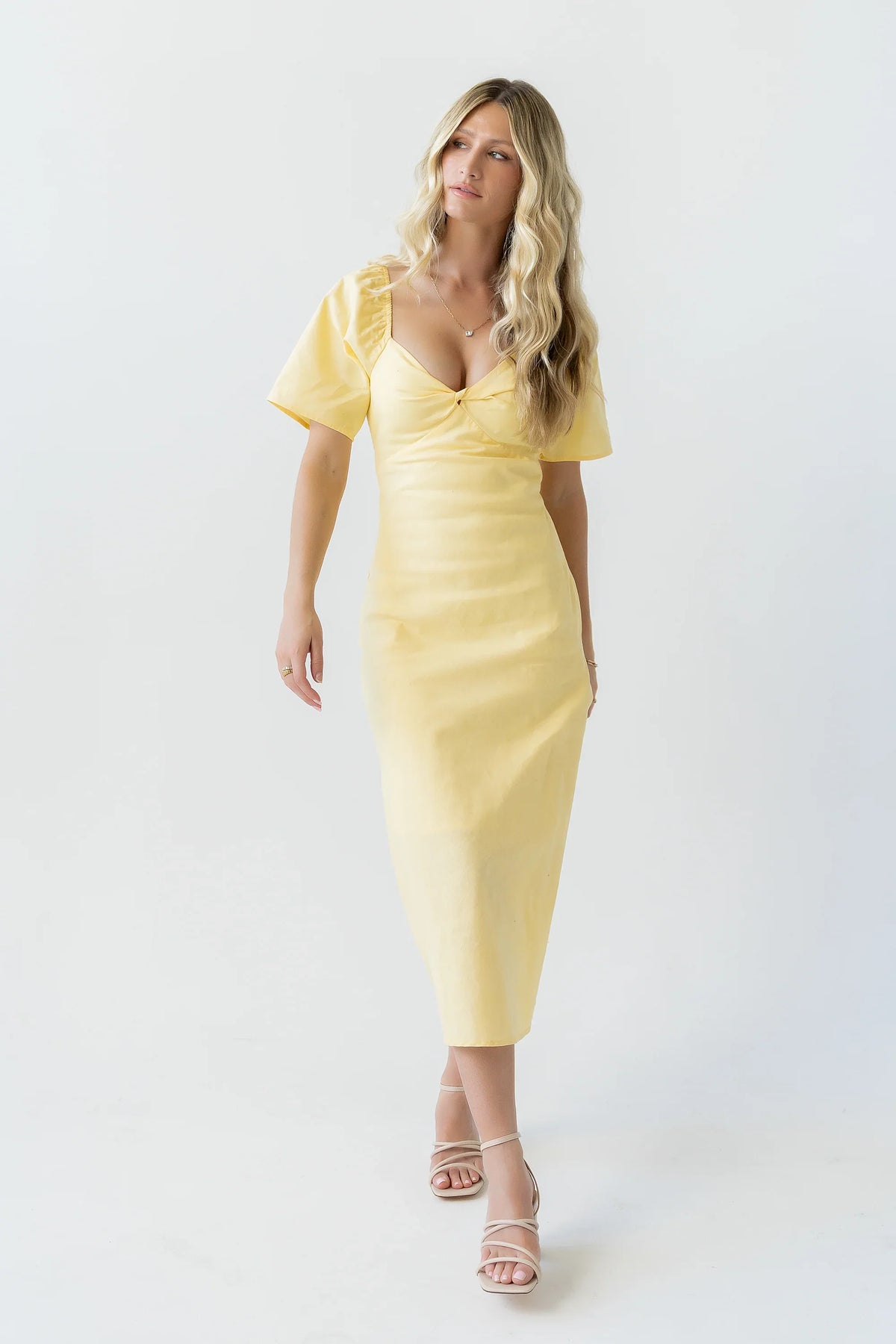 Brett Twist Midi Dress