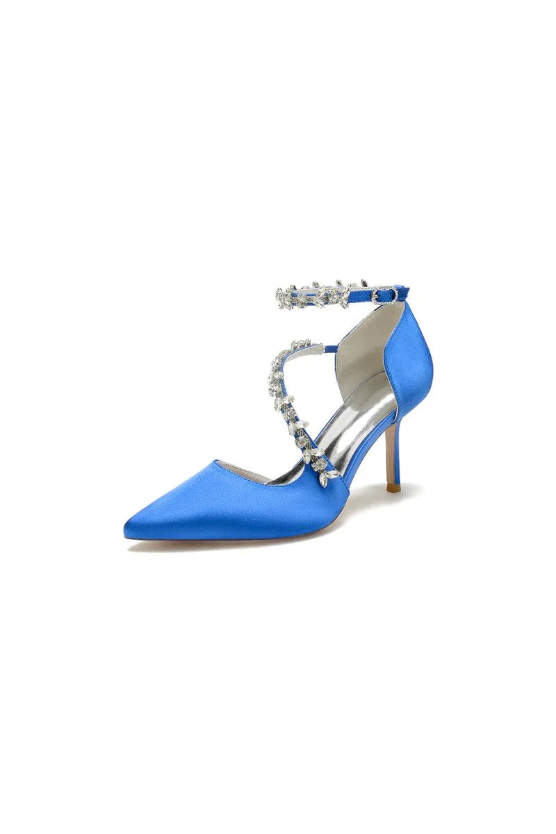 Pointed Toe Slingback Strap High Heel