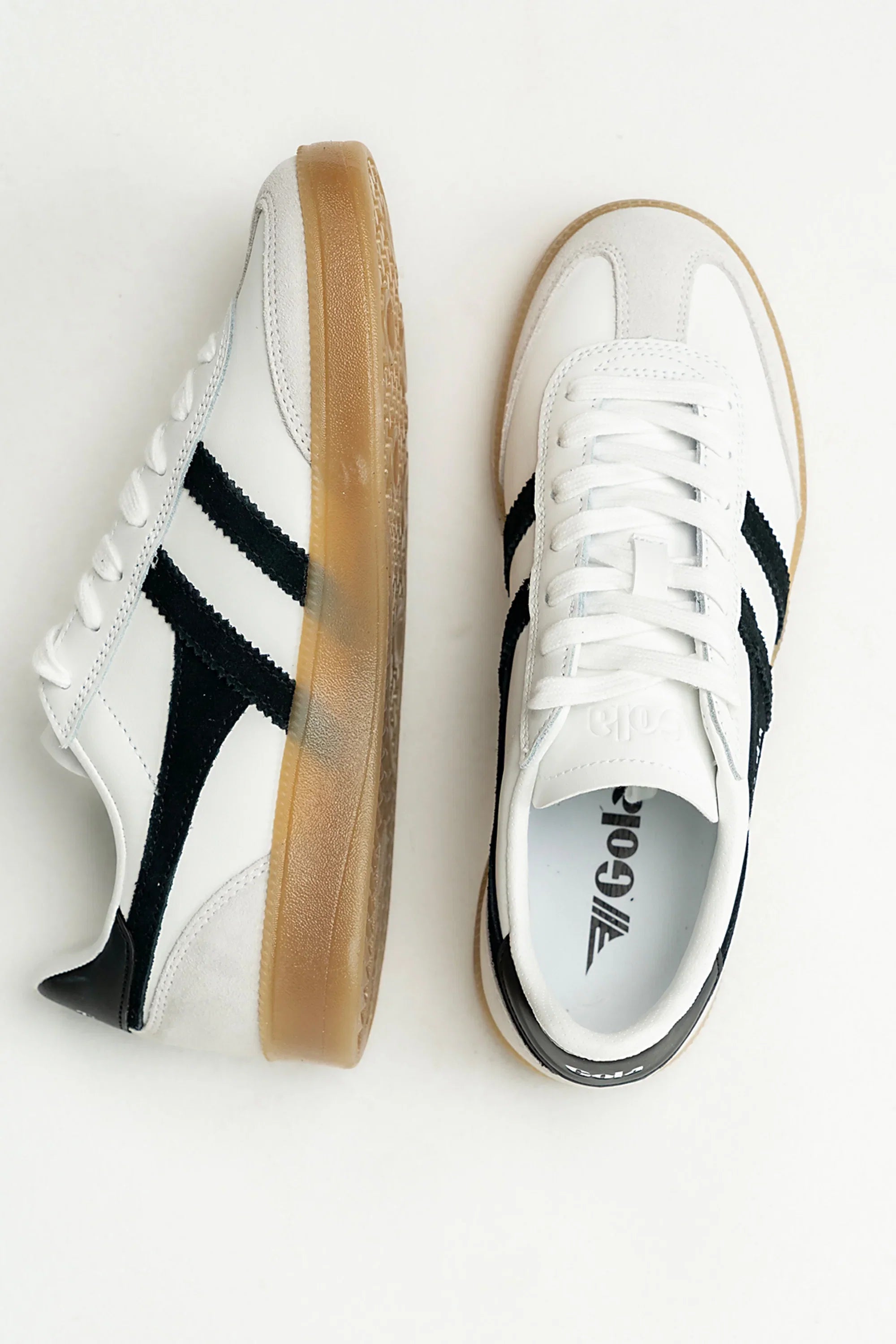 Gola Viper Leather Sneakers in White