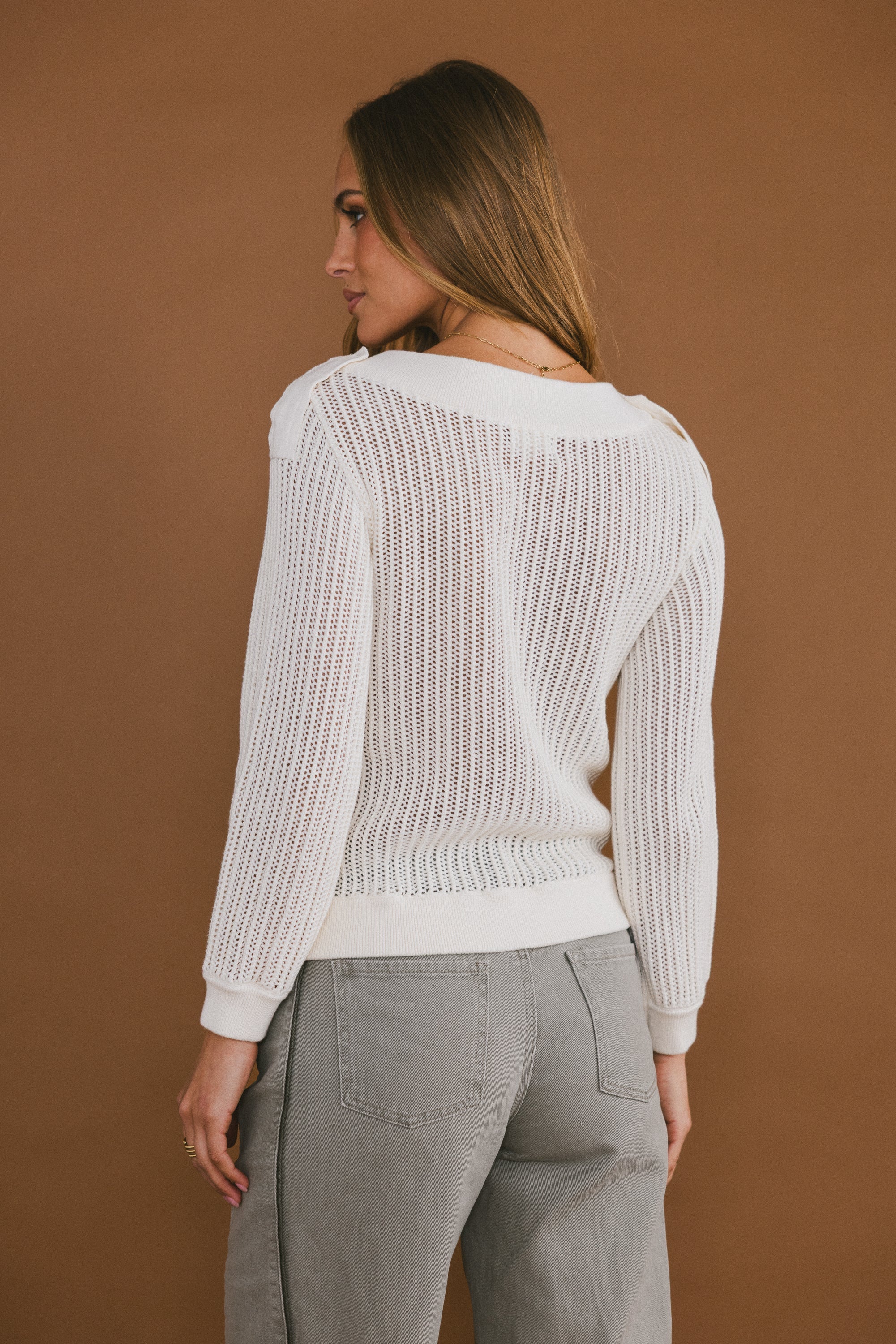 Brynn Braided Sweater FINAL SALE
