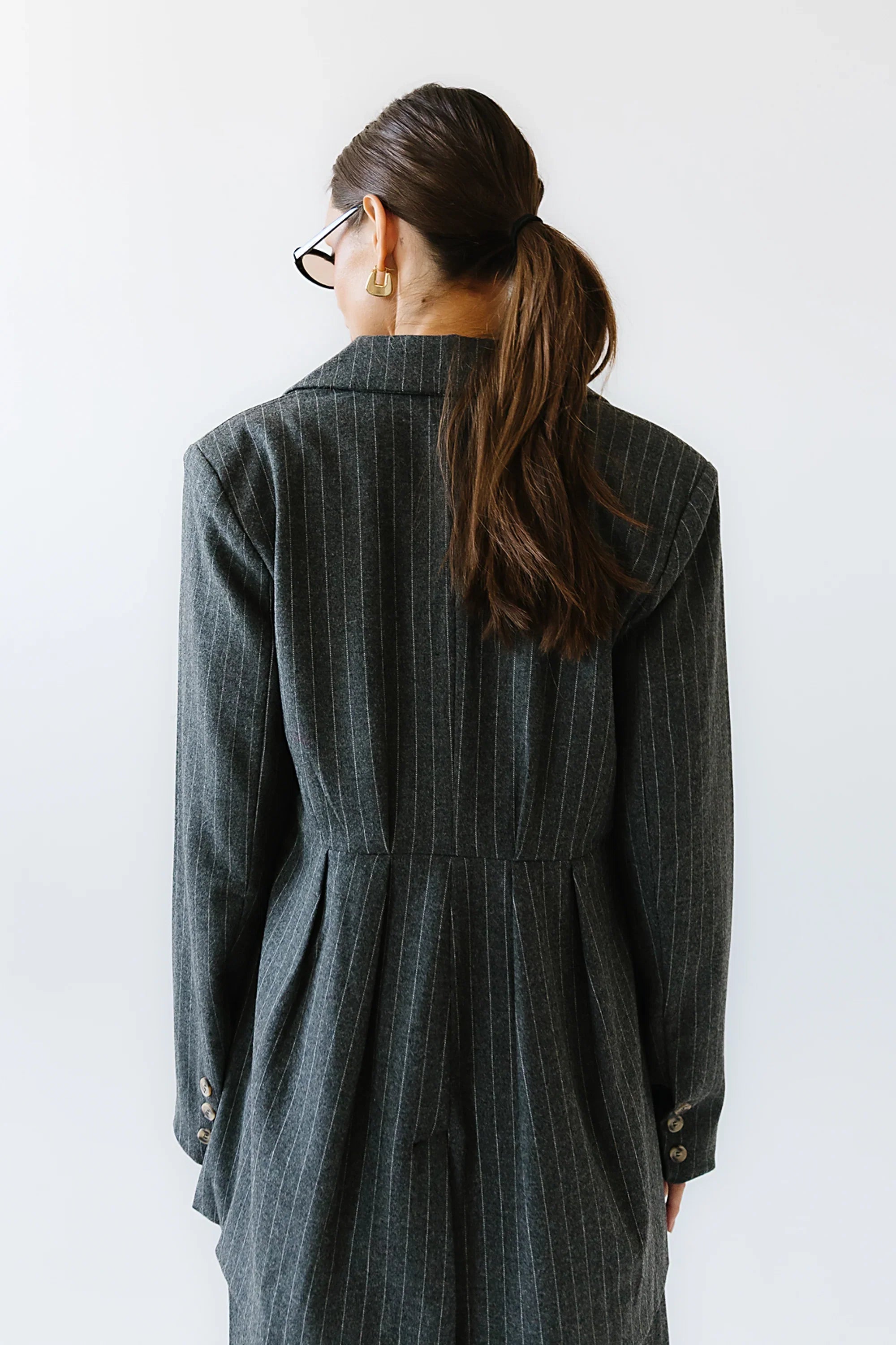 Joey Pinstripe Blazer