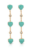 Turquoise Solstice Dangle Earrings