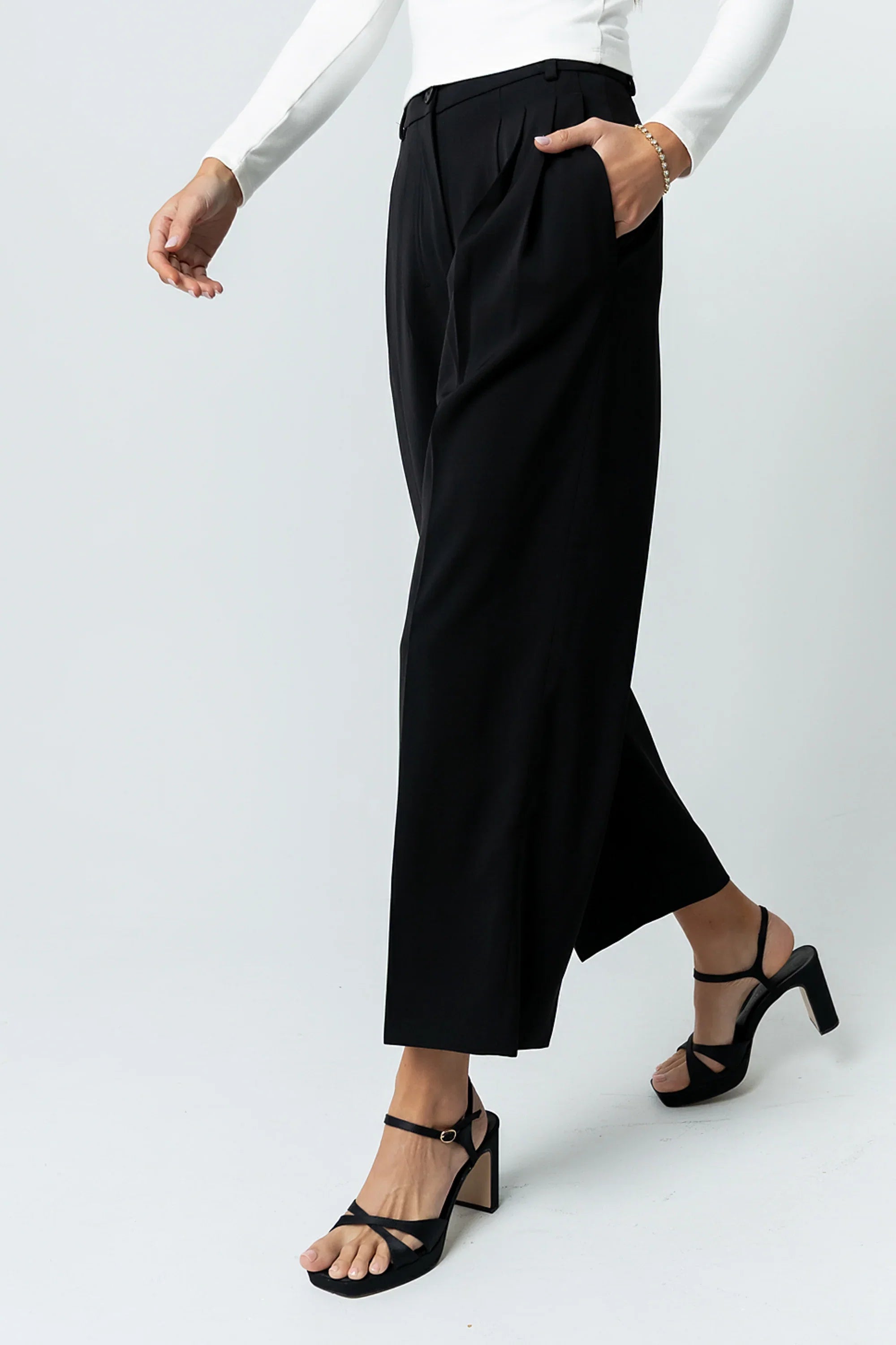 Andrea Pleated Trouser