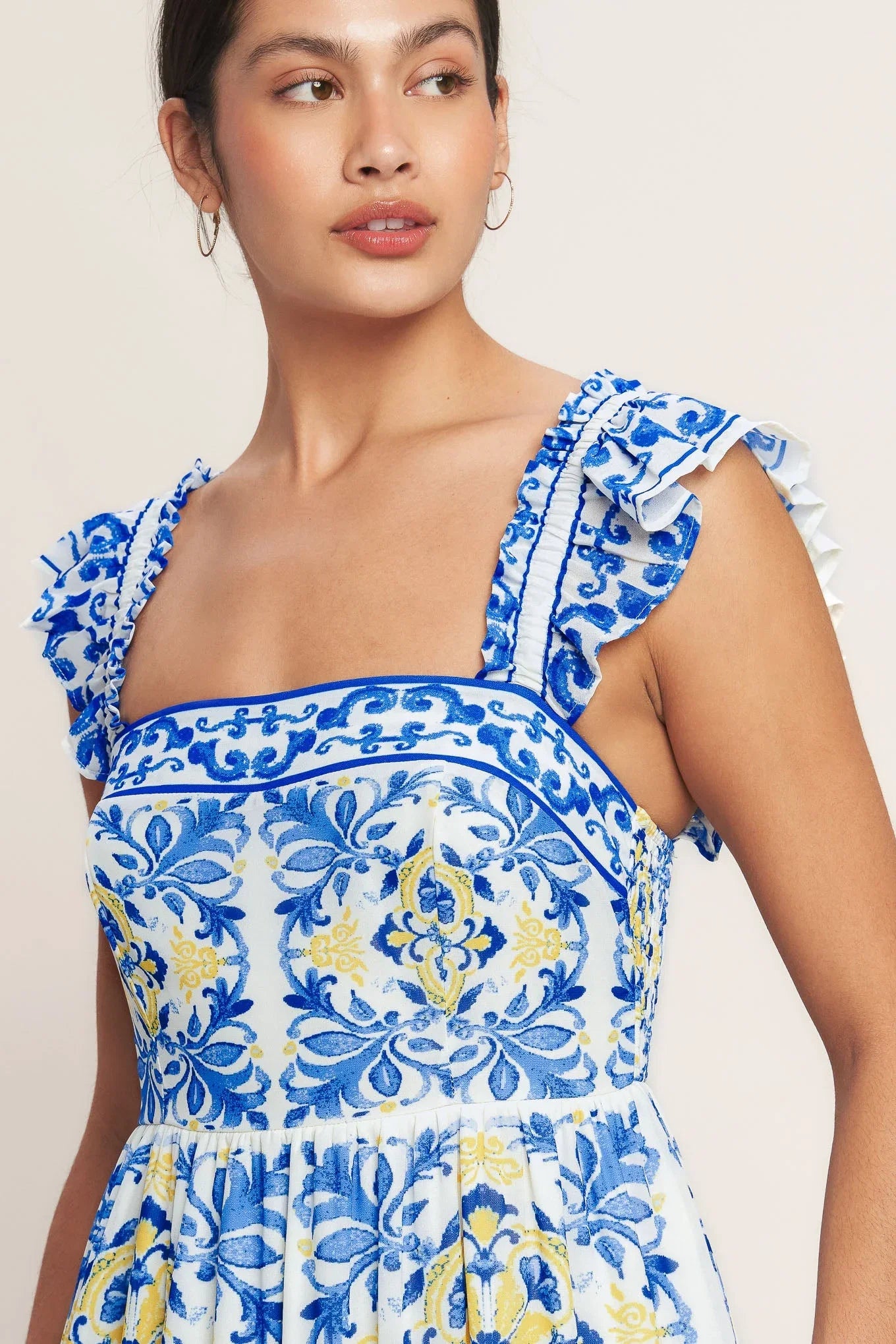 SALTY AIR SWEETHEART BLUE MAXI DRESS