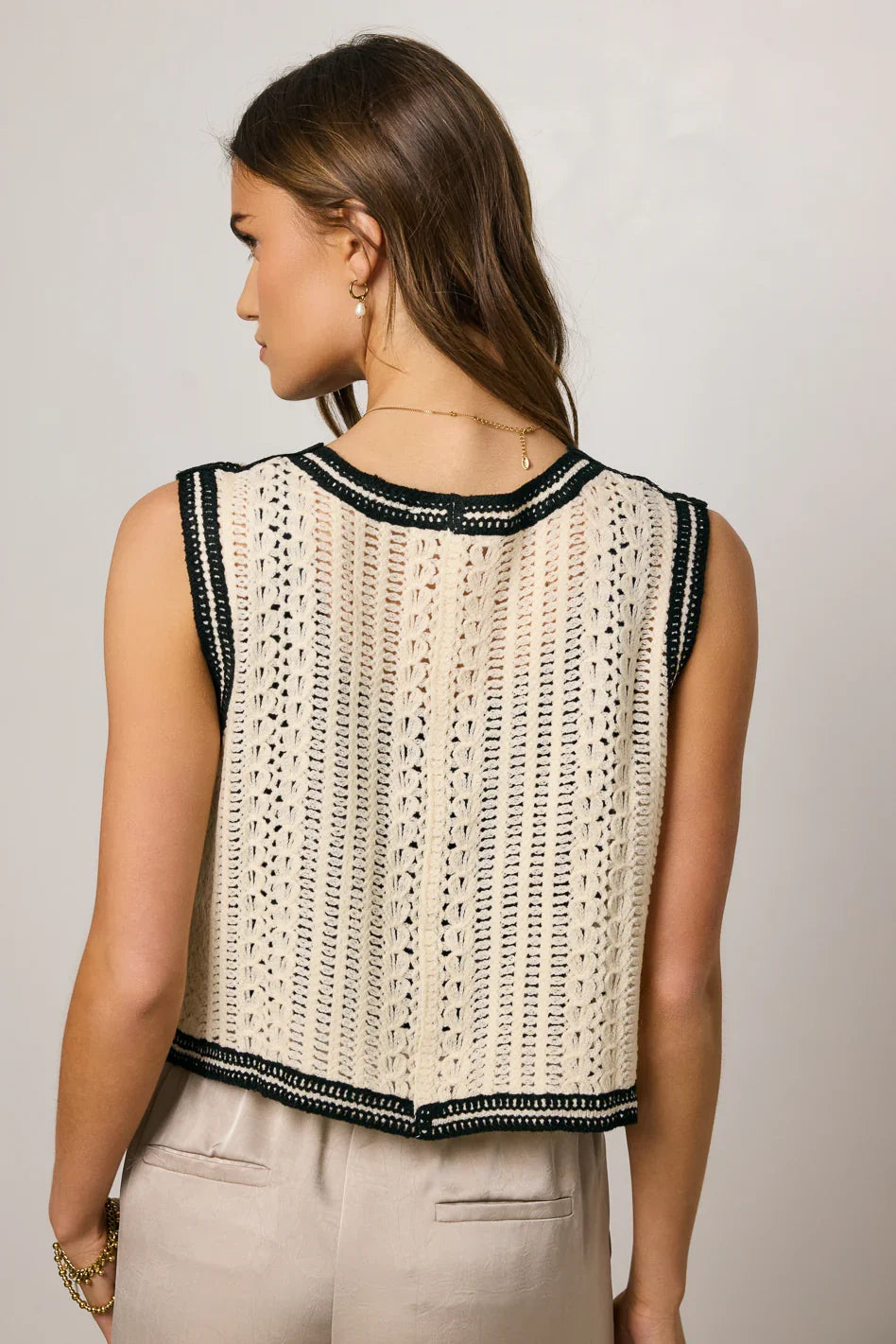Milo Knit Vest FINAL SALE