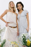 Tracie Lace Maxi Dress in Blue