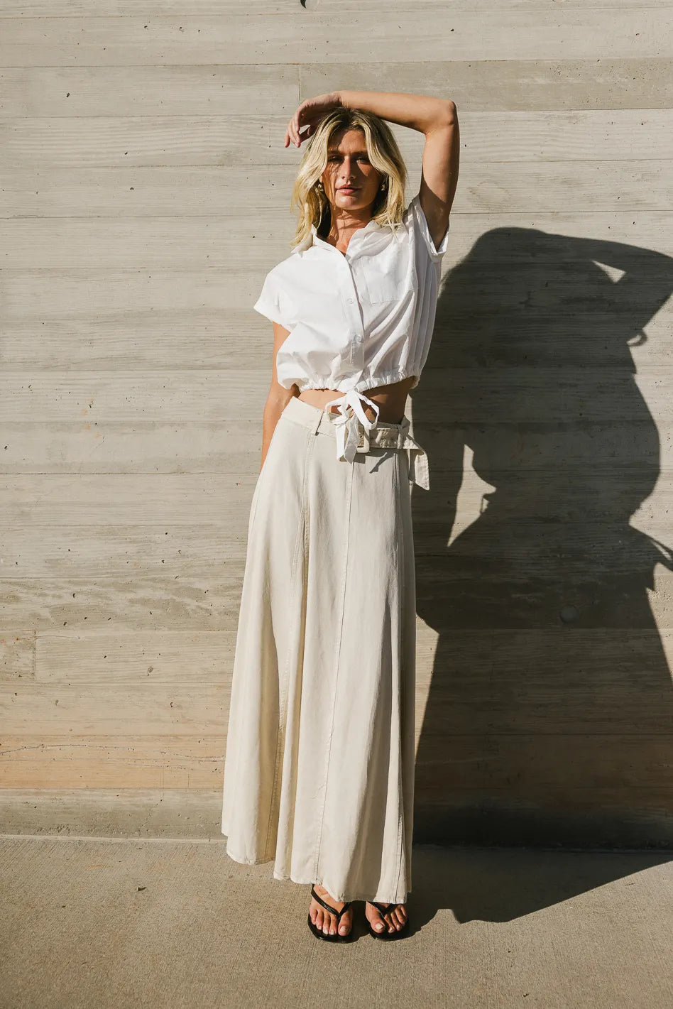 Honora Belted Maxi Skirt FINAL SALE