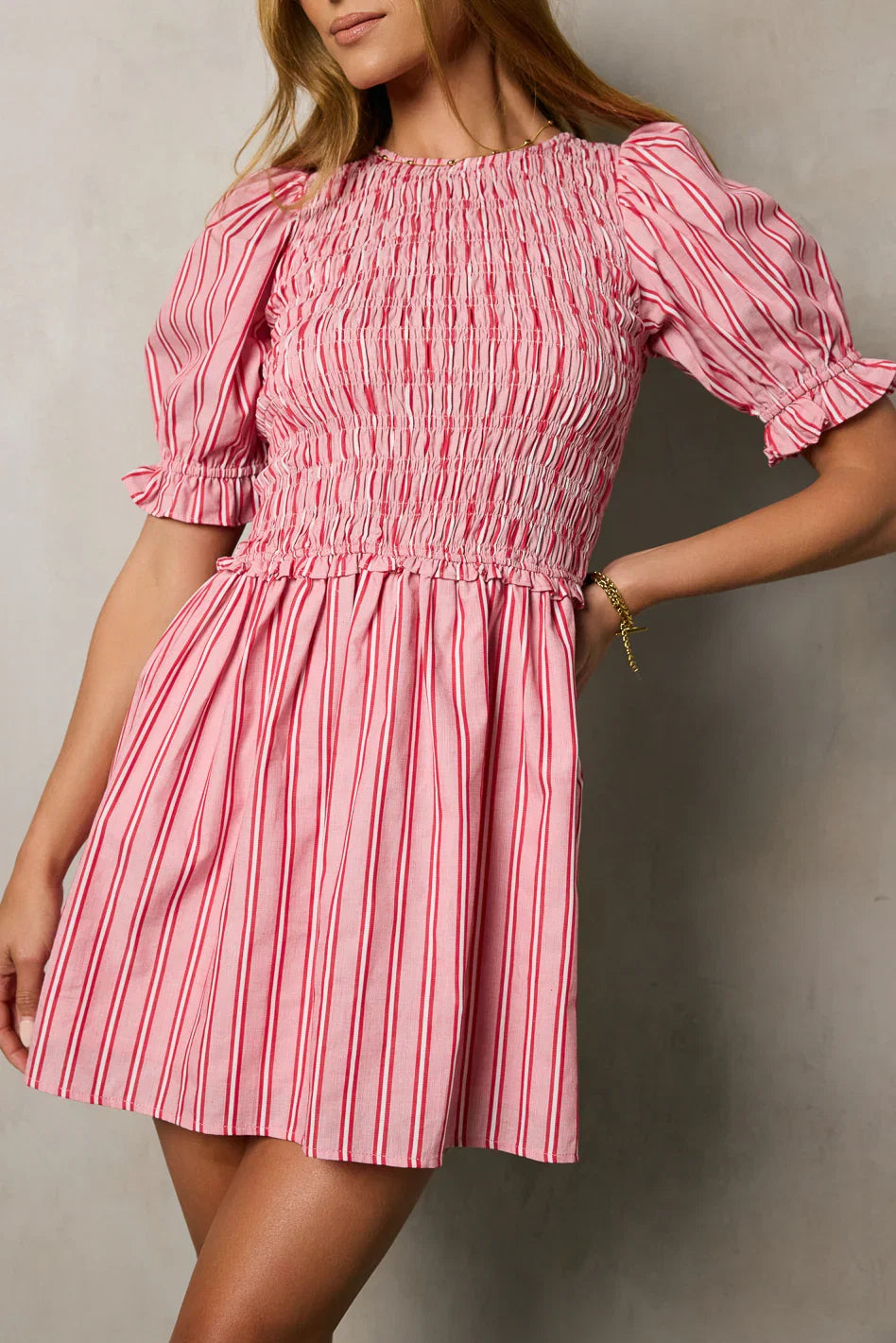 Liana Bow Tie Mini Dress FINAL SALE