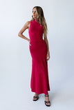 Liz Mock Neck Maxi Dress FINAL SALE