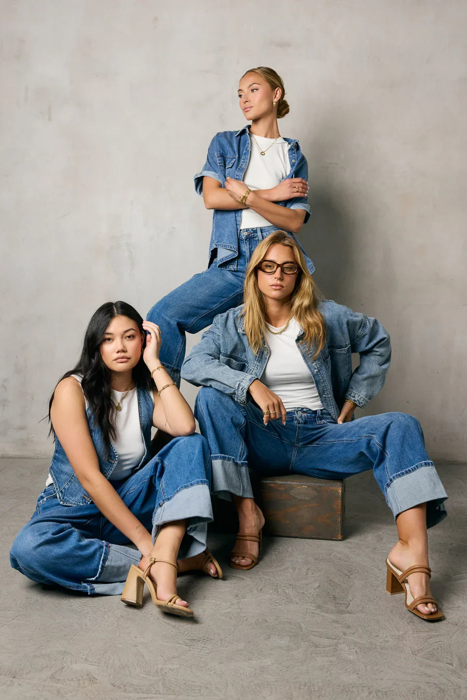 Luca Denim Button Up FINAL SALE