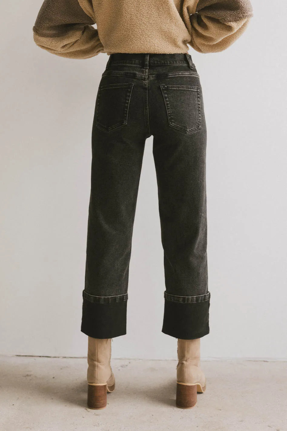 Alcott Cuffed Straight Leg Jeans FINAL SALE