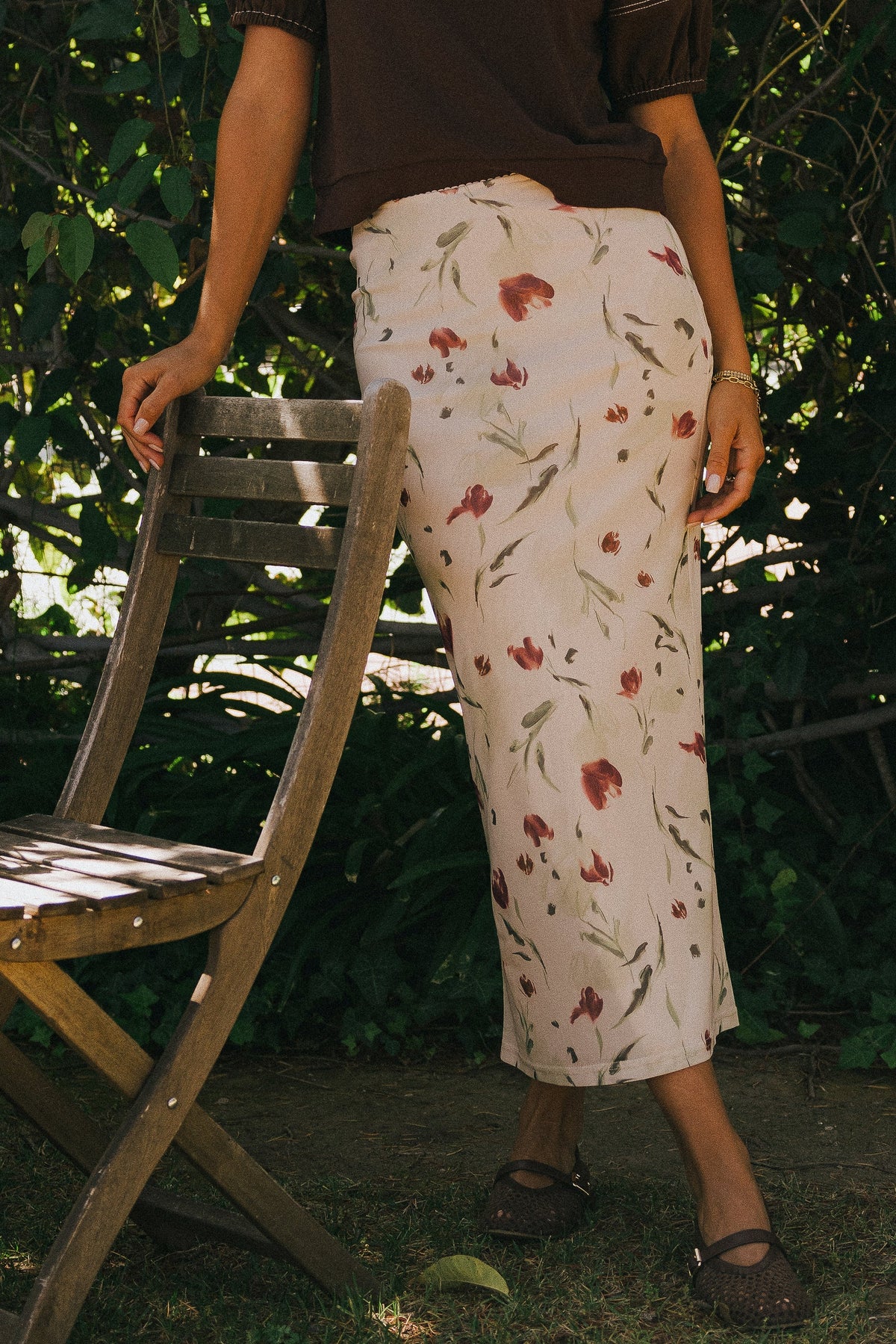 Alison Floral Maxi Skirt