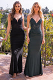 Sami Gown Black Floral Lace Fitted Dress