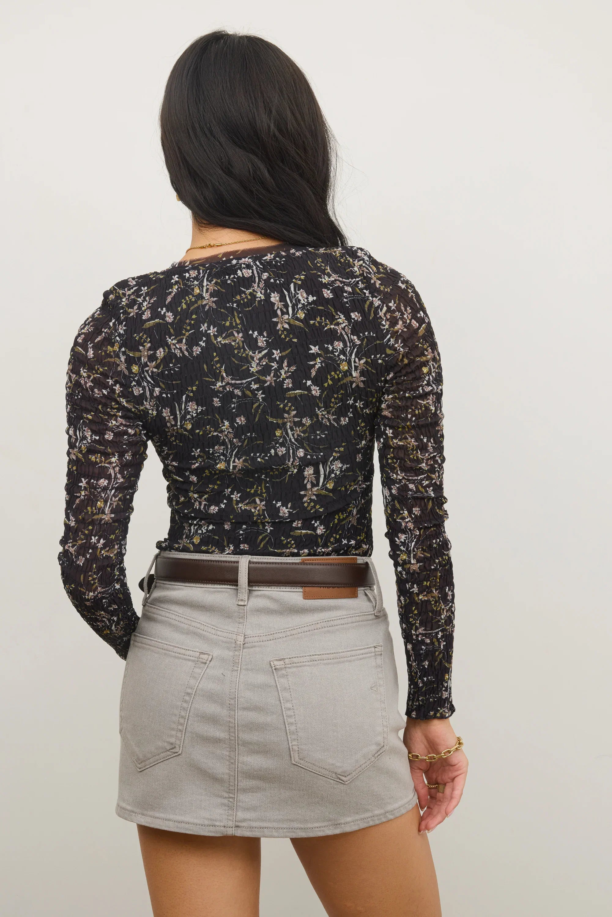 Shiloh Denim Mini Skirt FINAL SALE