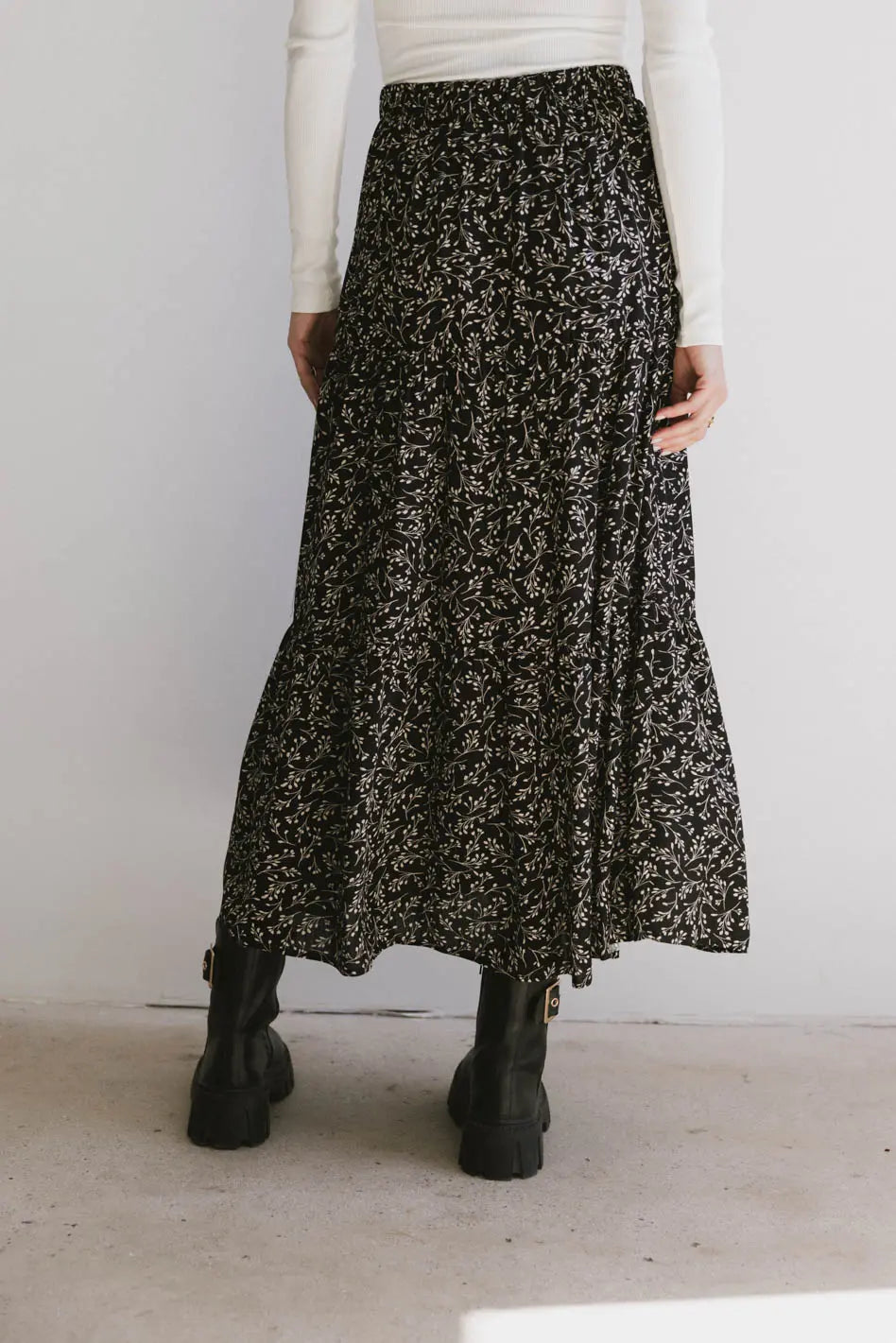 Allistair Foliate Maxi Skirt FINAL SALE