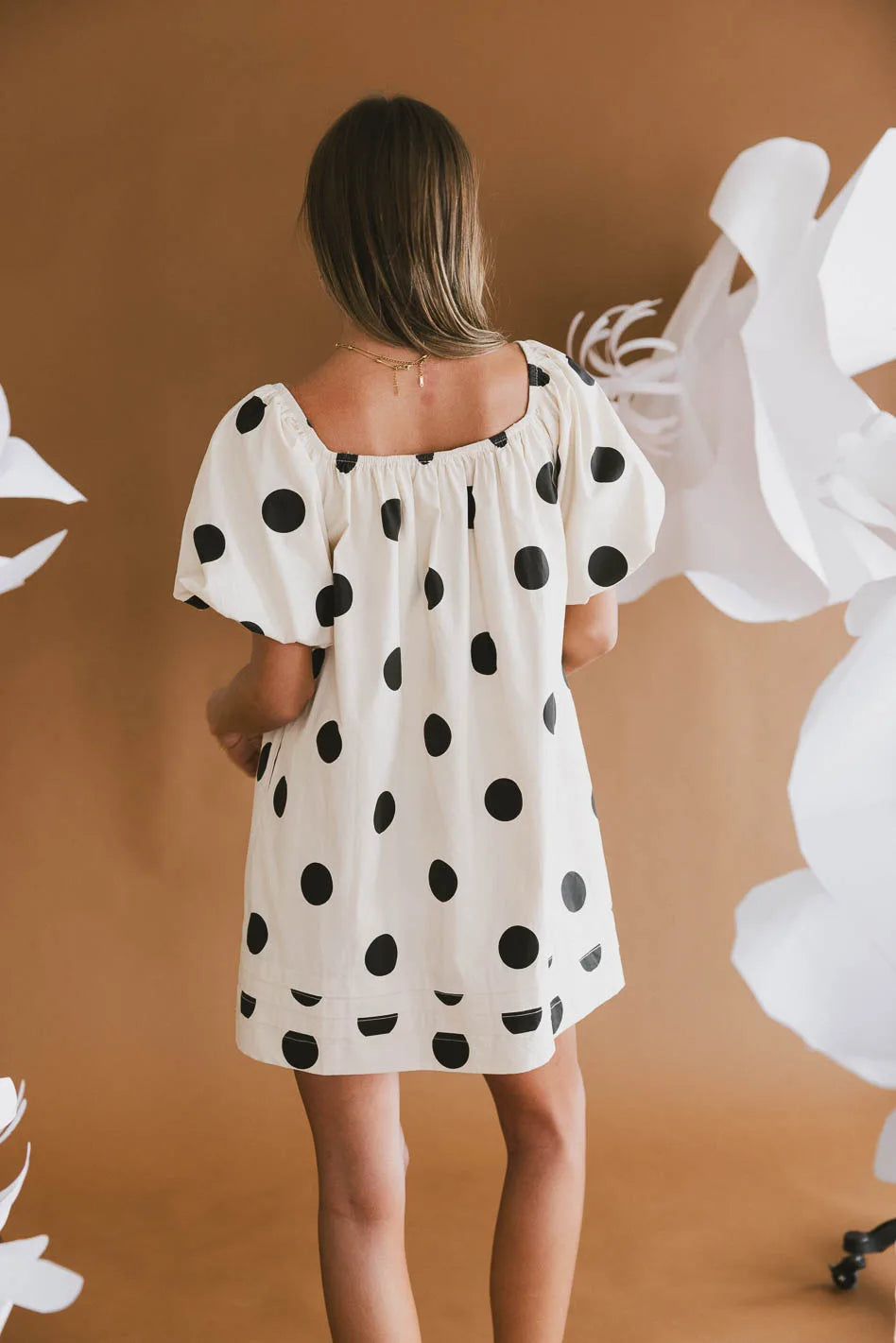 Rhett Polka Dot Babydoll Dress FINAL SALE