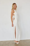 Liana Textured Bodycon Maxi Dress