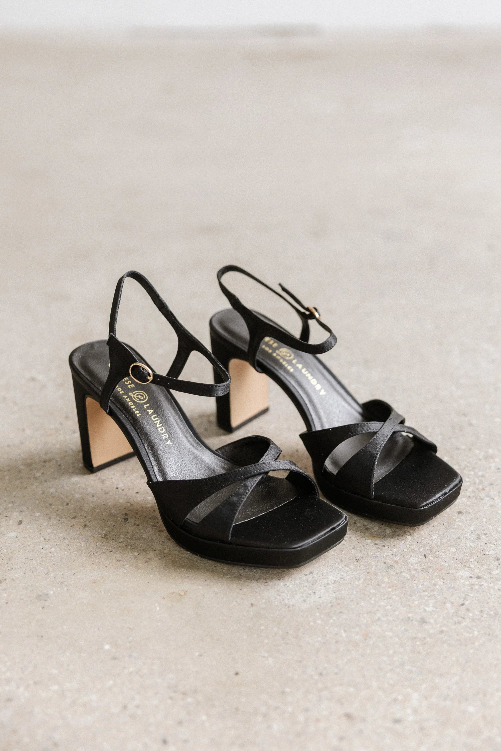 Josie Block Heel in Black