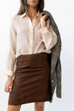 Franny Suede Mini Skirt FINAL SALE