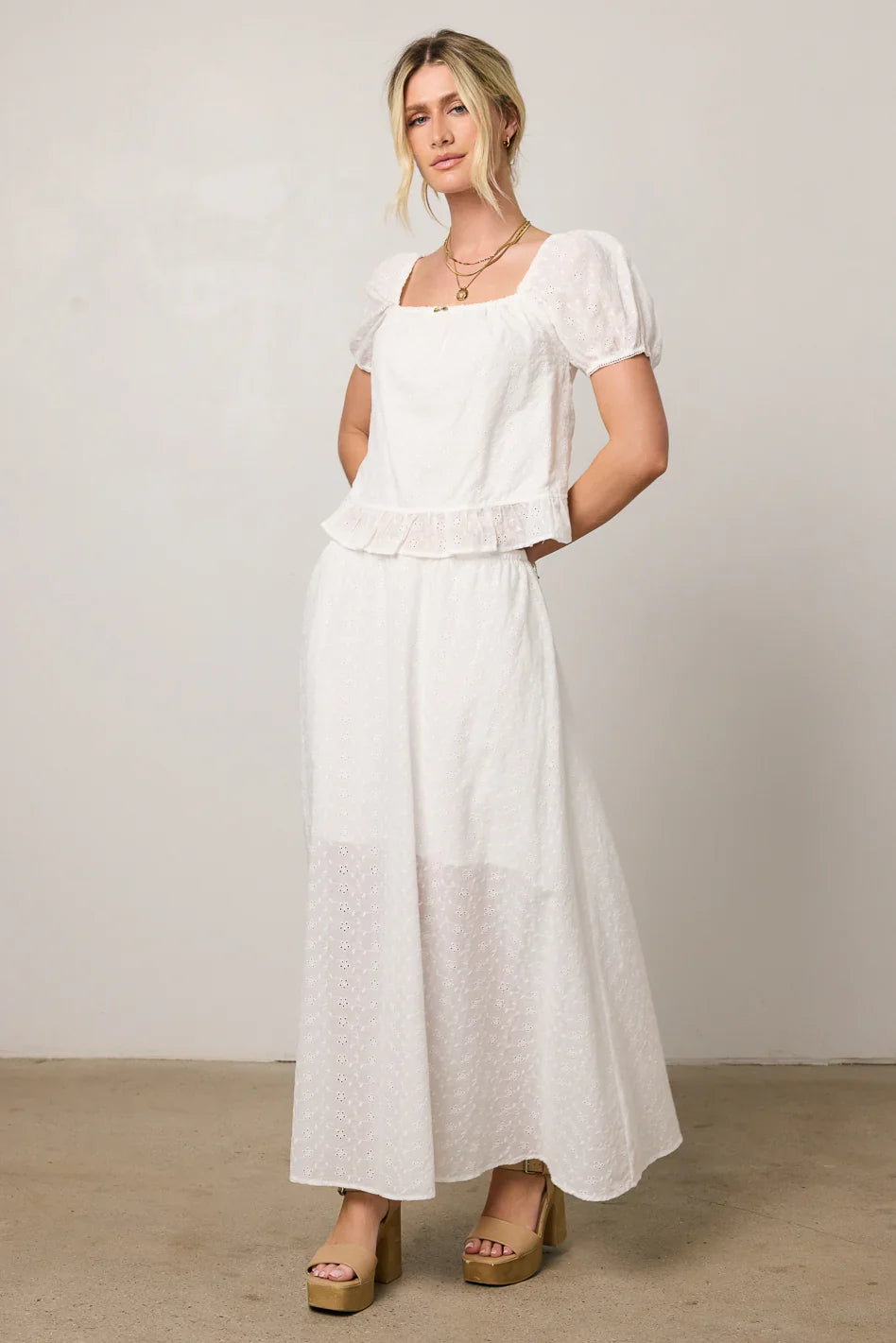 Olivia Embroidered Blouse FINAL SALE