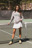 New York Crew Neck Sweater in Grey FINAL SALE
