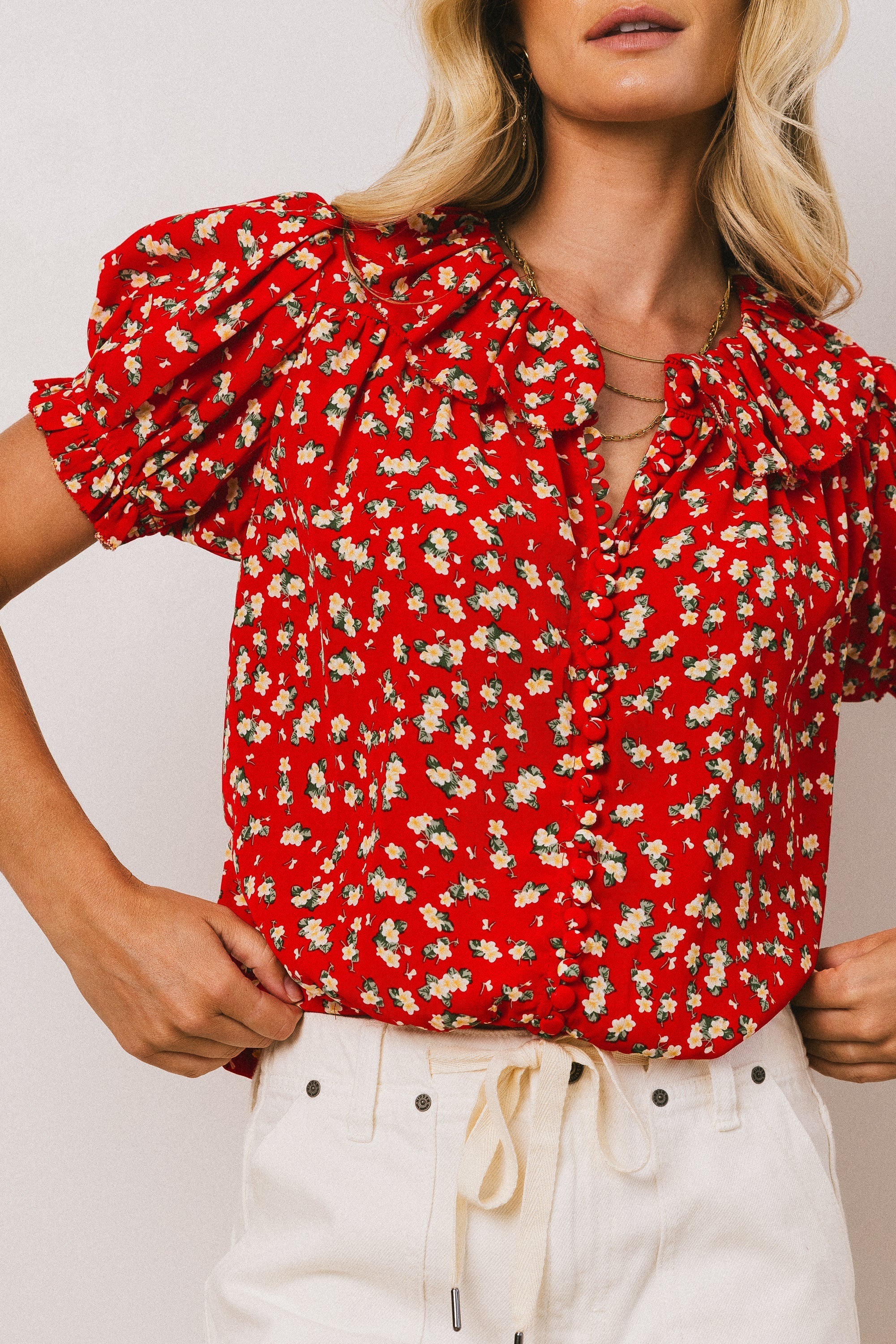 Bennie Collared Blouse