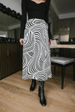 Lydia Abstract Skirt FINAL SALE