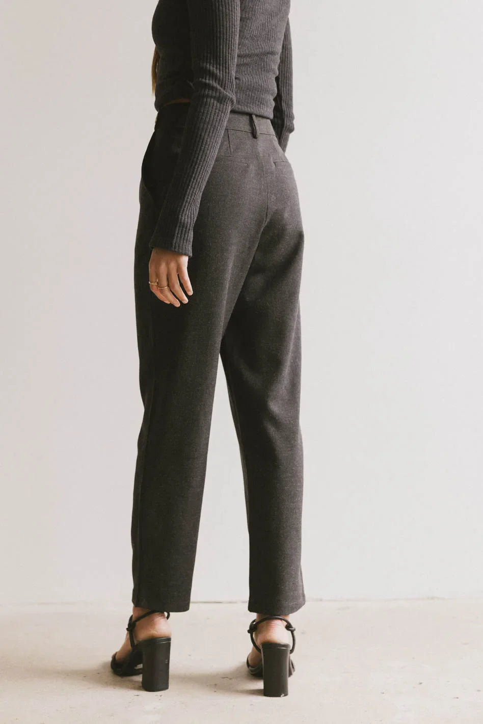 Kamryn Trouser in Charcoal FINAL SALE