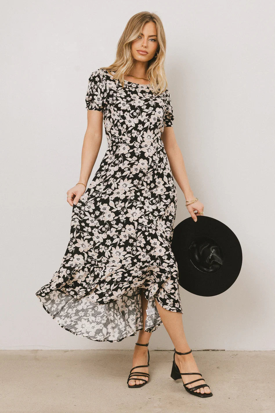 Zelda Floral Midi Dress FINAL SALE
