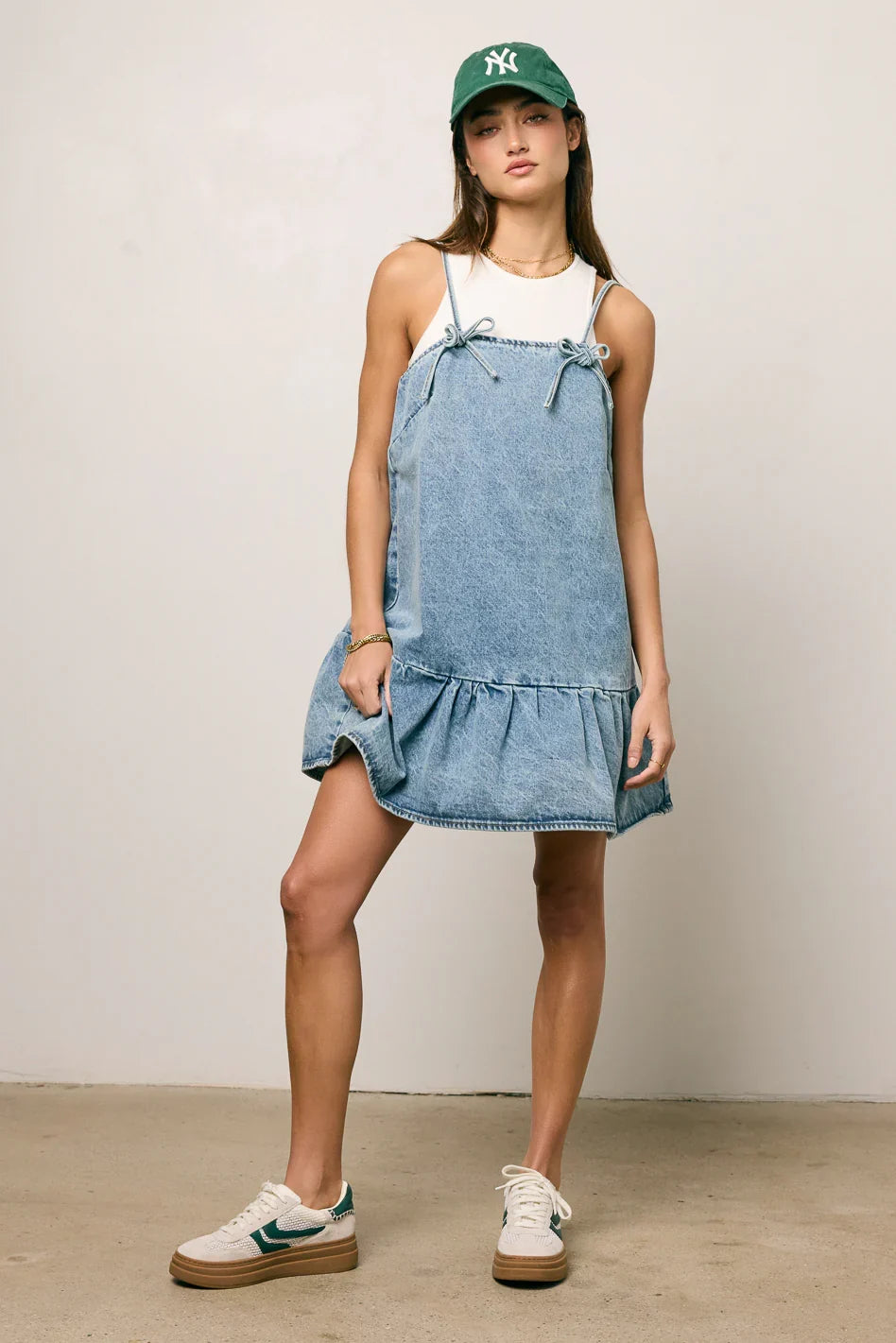 Mardie Denim Mini Dress FINAL SALE