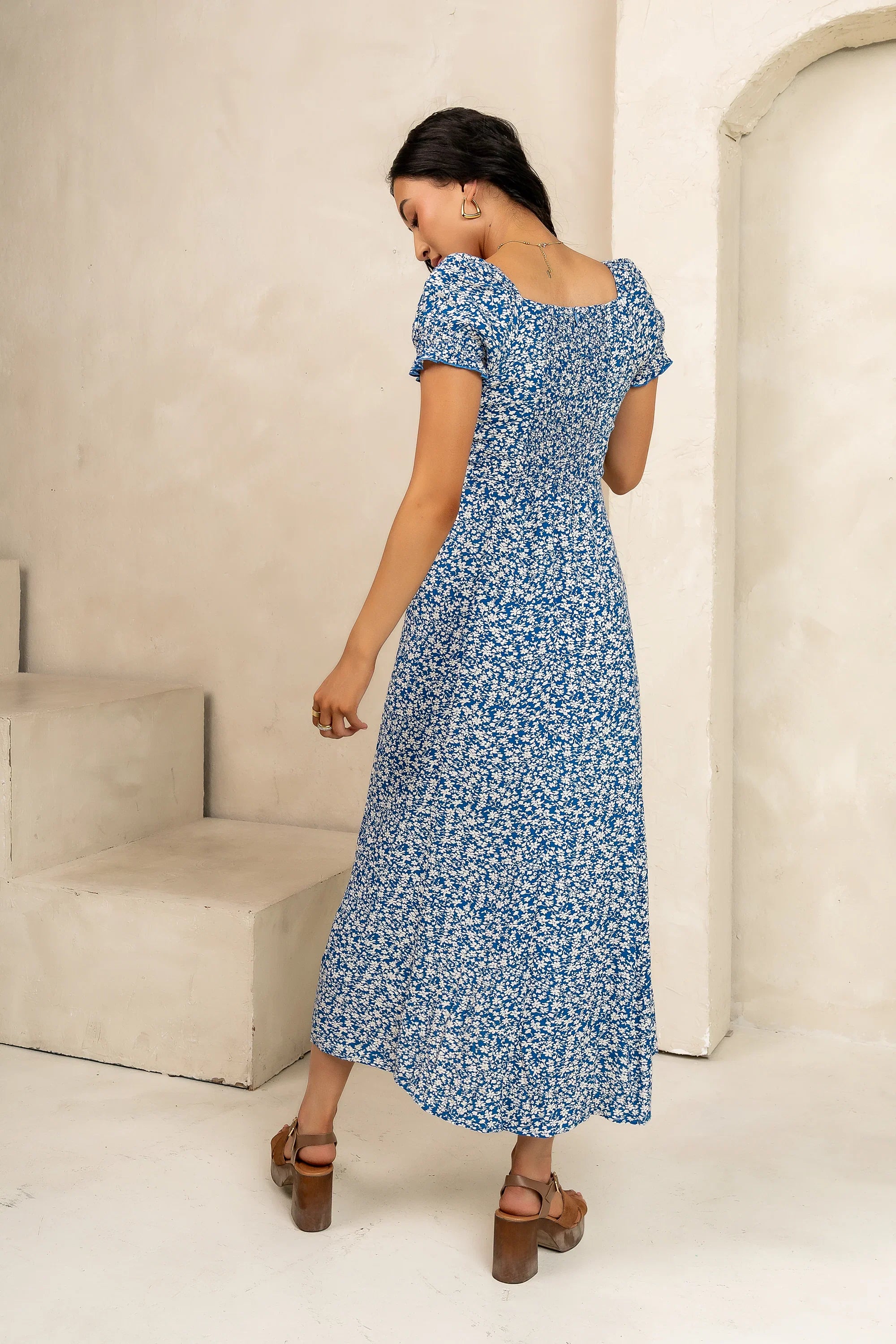Marlow Maxi Dress in Blue FINAL SALE