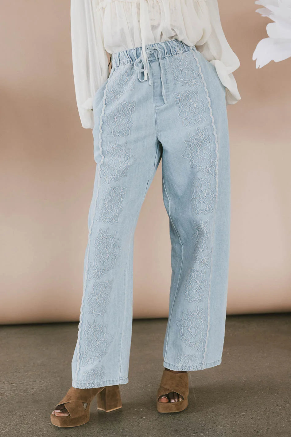 Callie Denim Pants FINAL SALE
