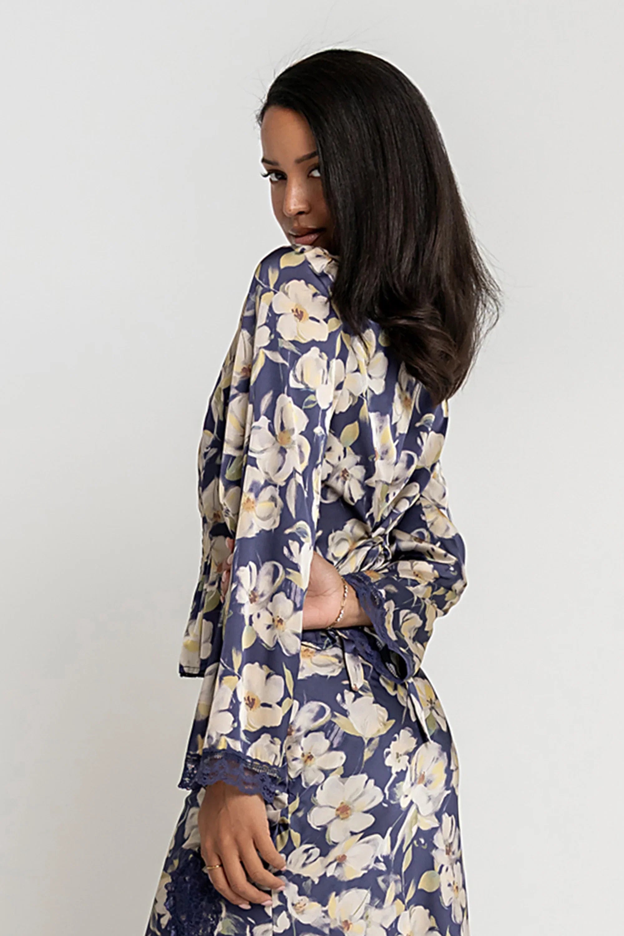 Kirsty Floral Satin Top