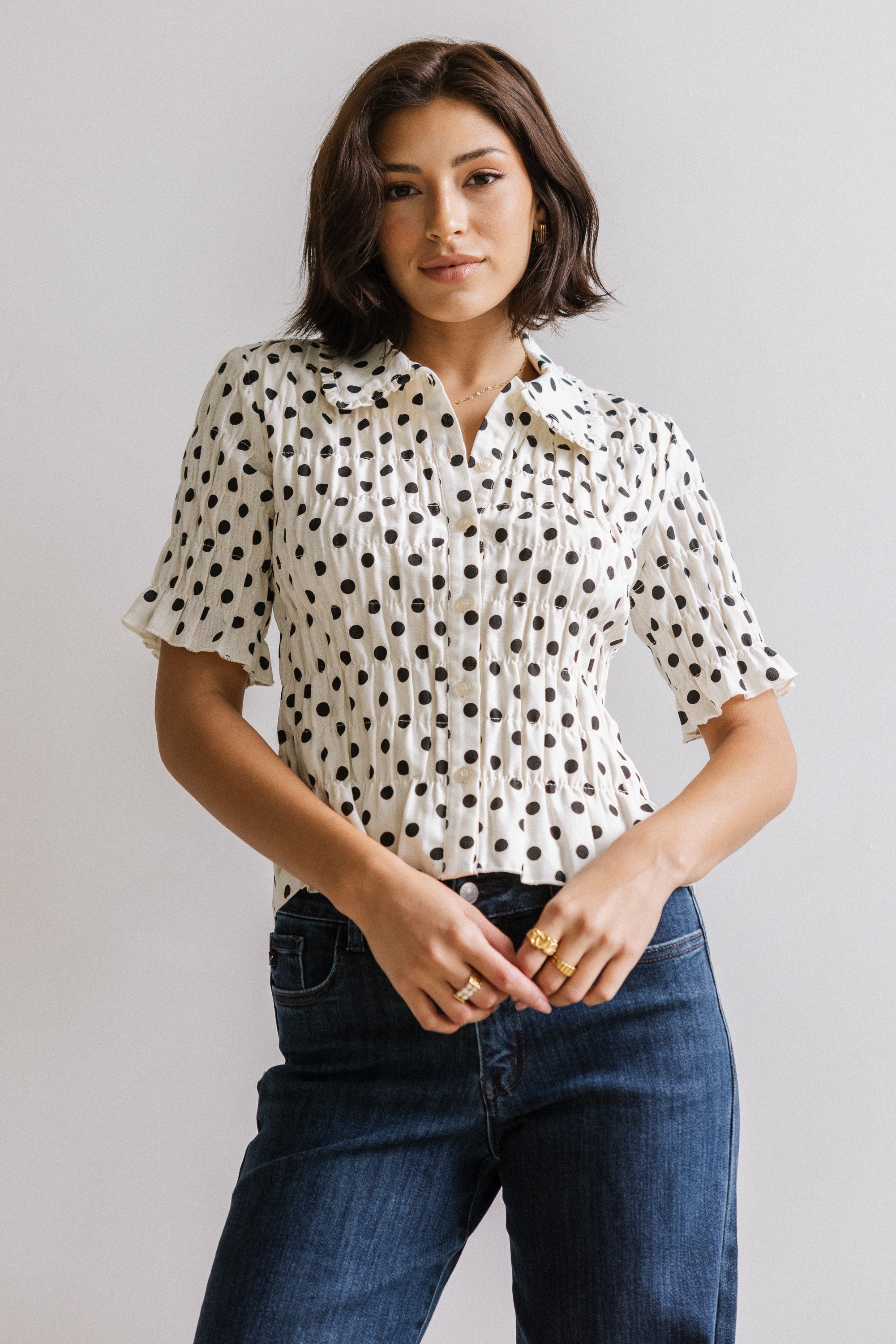 Rony Polka Dot Blouse FINAL SALE